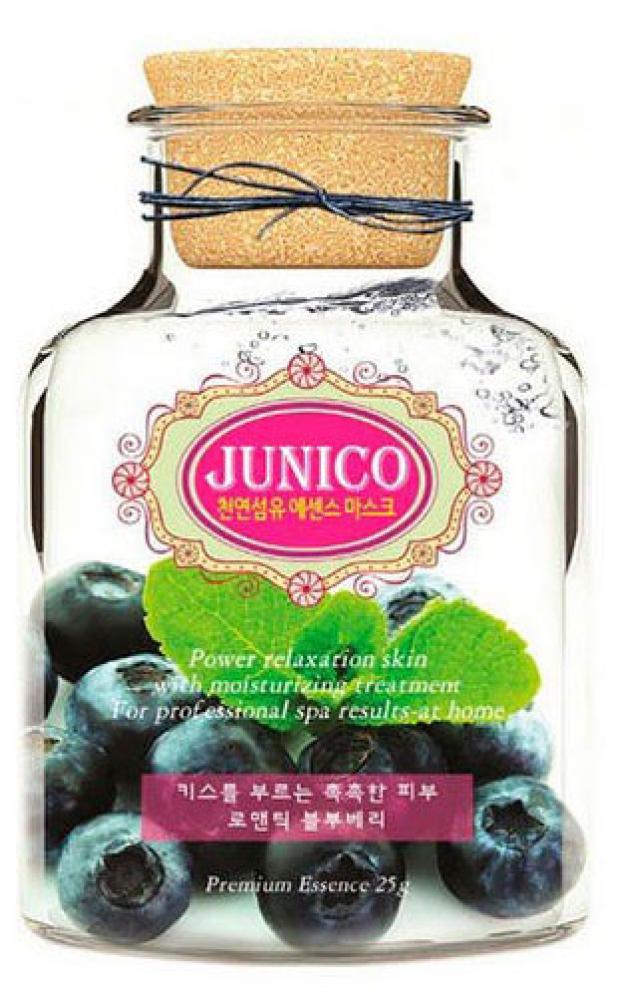 

Тканевая маска для лица c экстрактом черники Mijin Junico Essence, 25 г