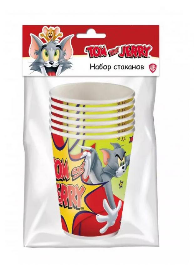 

Набор одноразовых стаканов Nd play Tom&Jerry бумага, 6х250 мл