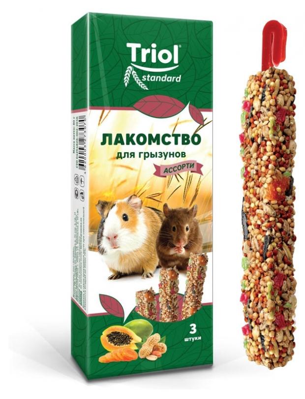 Лакомство для грызунов Triol ассорти, 75 г