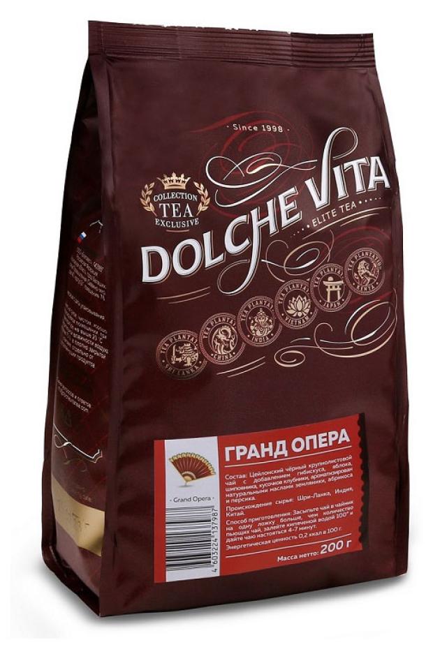 Чай черный Dolche vita Гранд опера листовой, 200 г