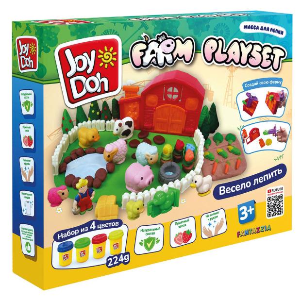 Набор для лепки Joy Doh Farm-224 Фермерское подворье