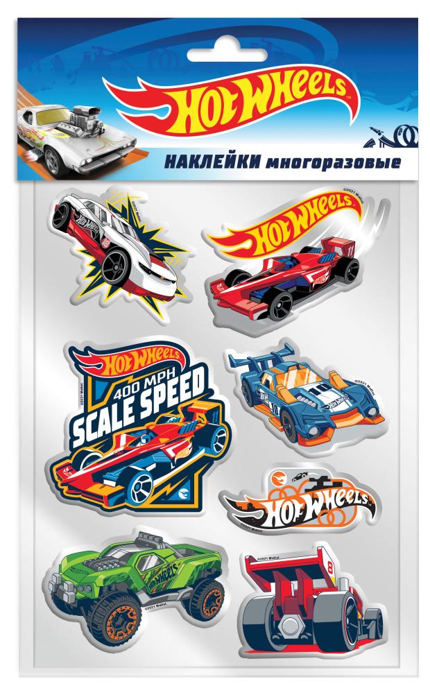 

Наклейки - татуировки ND Play Hot Wheels гелевые