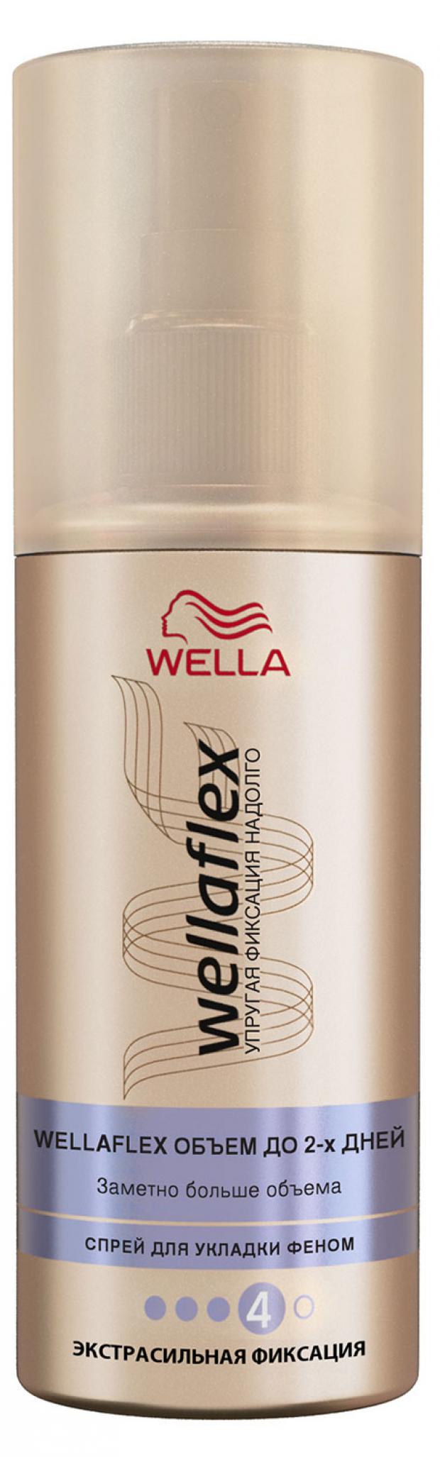 Спрей для укладки волос феном Wellaflex, 150 мл