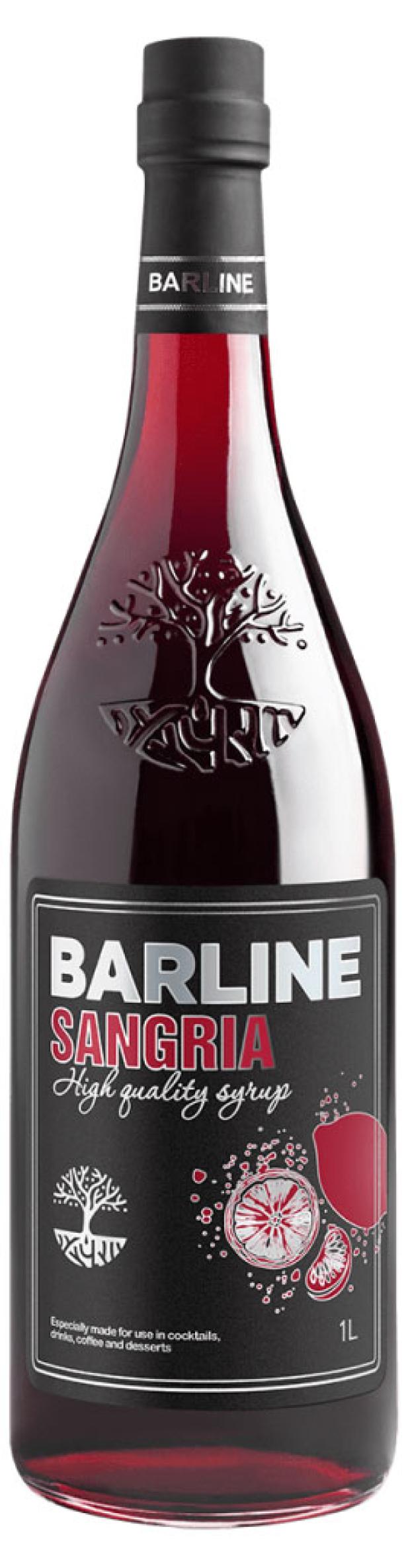 Сироп Barline Sangria, 1 л сироп barline лесные ягоды 1 л