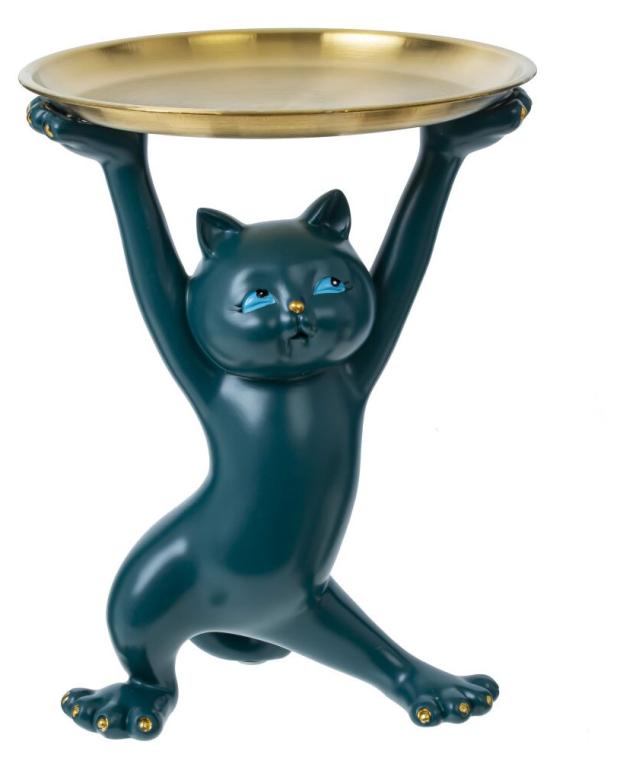 

Фигурка декоративная Кот, 16,5 см, 1 шт