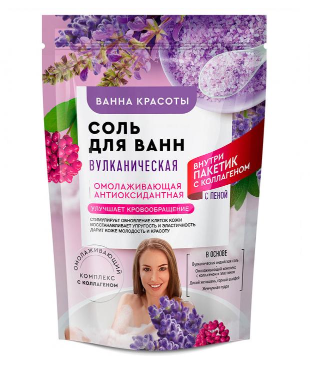 

Соль для ванн Ванна красоты Вулканическая, 500 г + 30 мл
