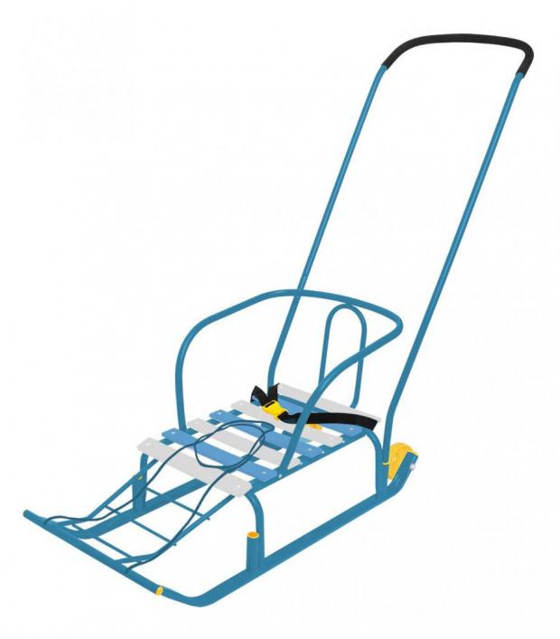 

Санки NIKA KIDS детские 2 колеса 84х38,5х93 см