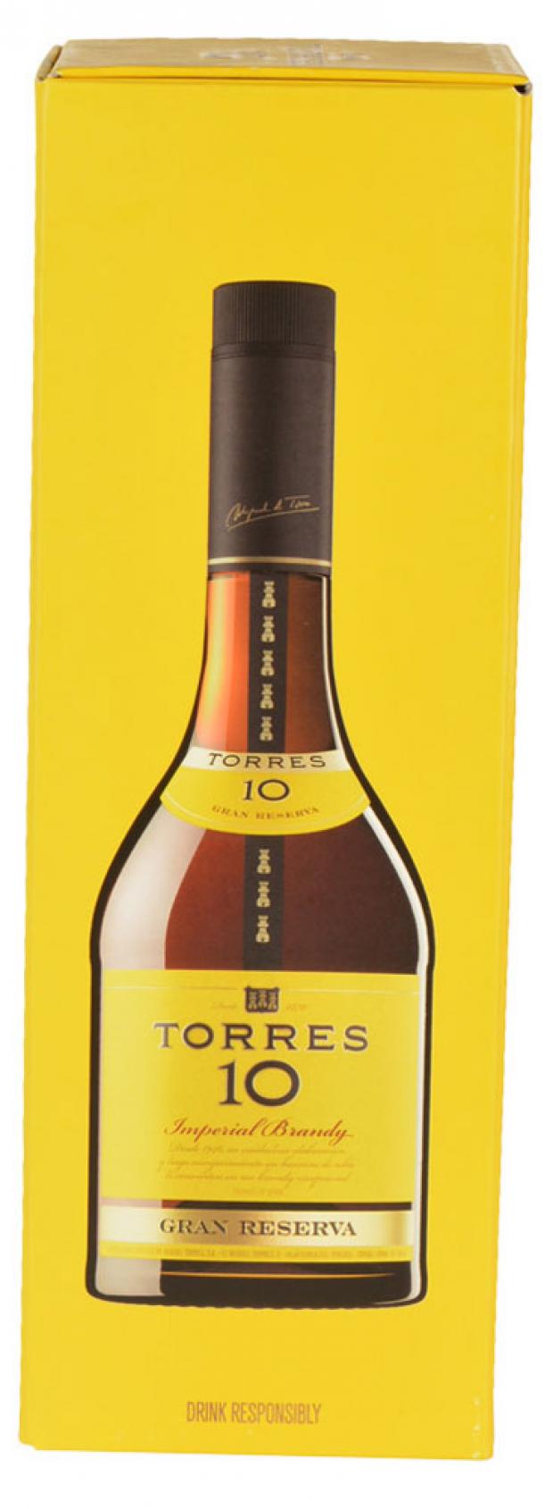 Бренди Torres 10 Gran Reserva Испания, 0,7 л torres 10 gran reserva