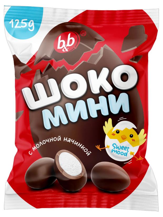 

Конфеты Шокомини в молочно-шоколадной глазури, 125 г