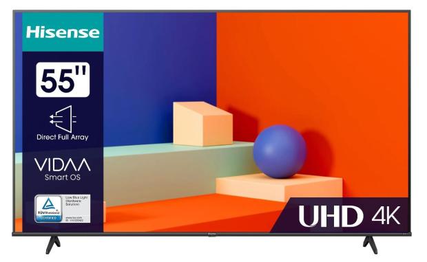 

Телевизор Hisense 55A6K черный, 55''