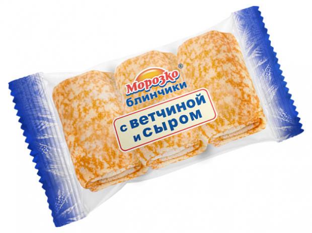 Блины с ветчиной и сыром Морозко, 210 г