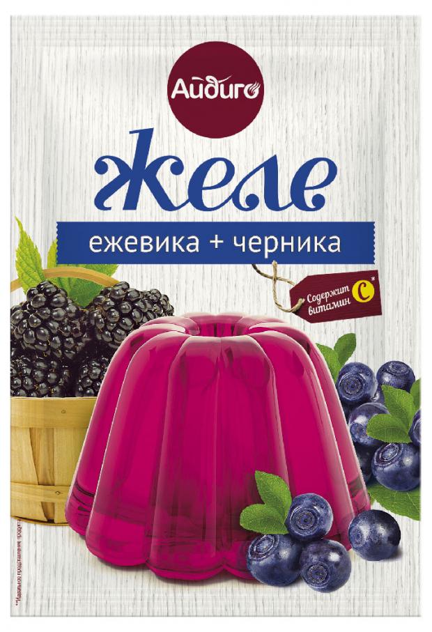 Желе Айдиго ежевика черника, 50 г