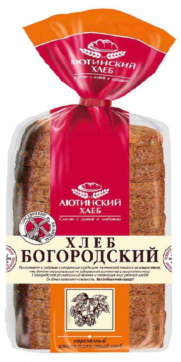 Хлеб ржаной Аютинский хлеб Богородский нарезка, 680 г