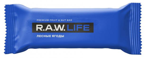 Батончик R.A.W.LIFE Лесные ягоды, 47 г