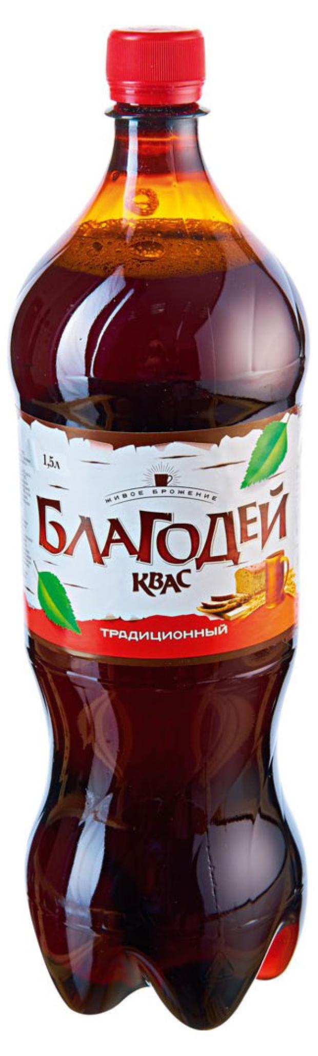 Квас Благодей Традиционный, 1,5 л