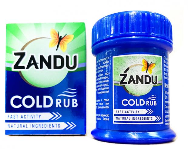 

Бальзам против симптомов простуды «Zandu Cold Rub», 25 мл