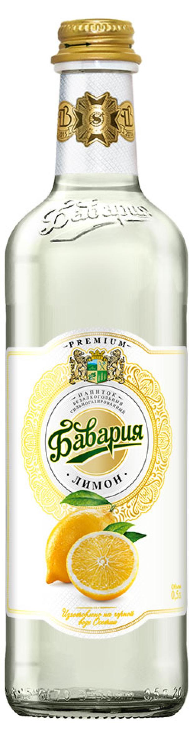 

Напиток газированный Бавария Premium лимон, 500 мл