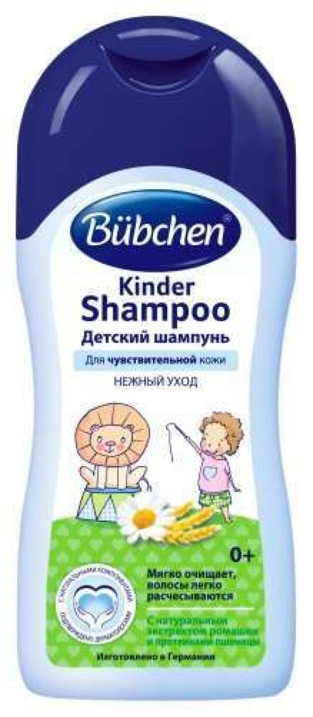 

Шампунь для волос детский Bubchen Нежный уход, 200 мл