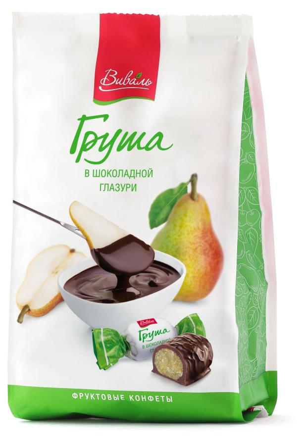 

Конфеты GOOD-FOOD Виваль Груша в шоколадной глазури, 180 г