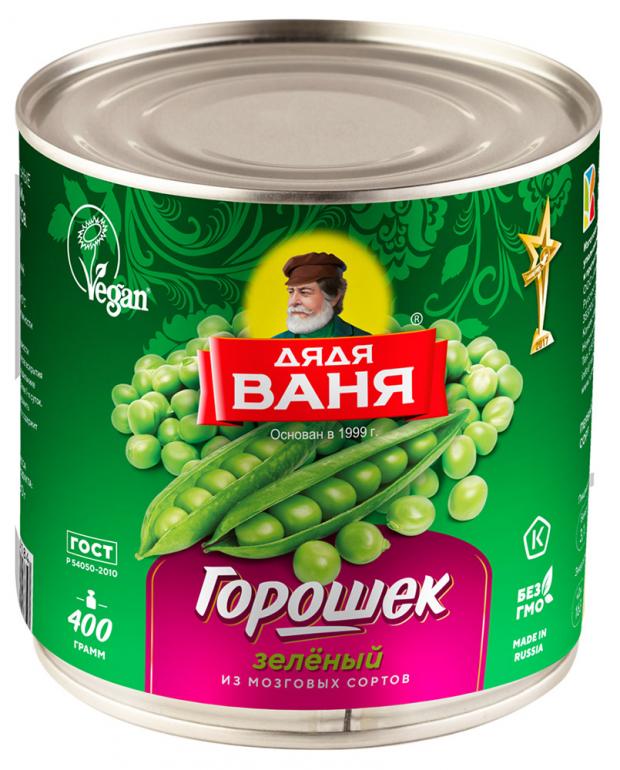 

Горошек зеленый «Дядя Ваня» из мозговых сортов, 400 г