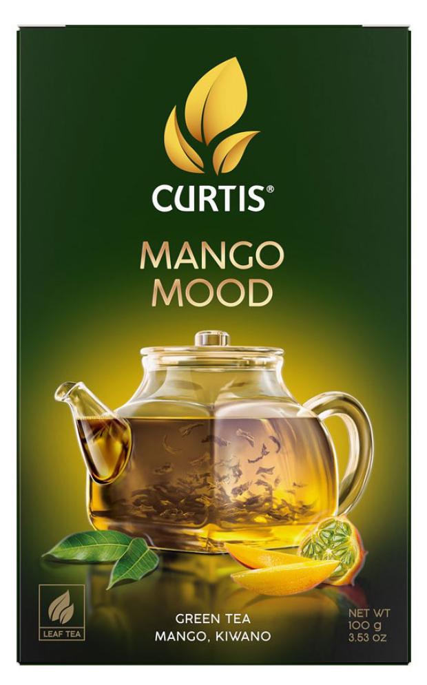 Чай зеленый CURTIS Mango Mood, 100 г чай зеленый richman mango