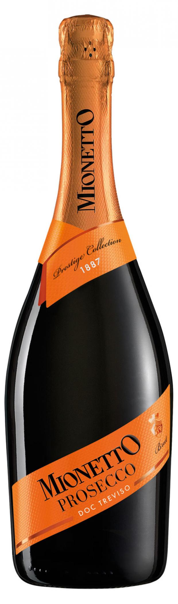 Игристое вино Mionetto Prosecco Treviso Brut белое брют Италия, 0,75 л