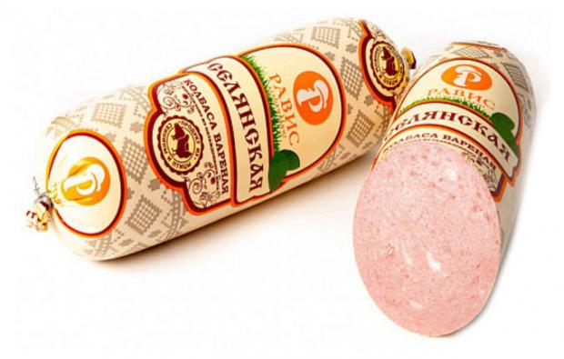 Колбаса Равис вареная Селянская, 400 г