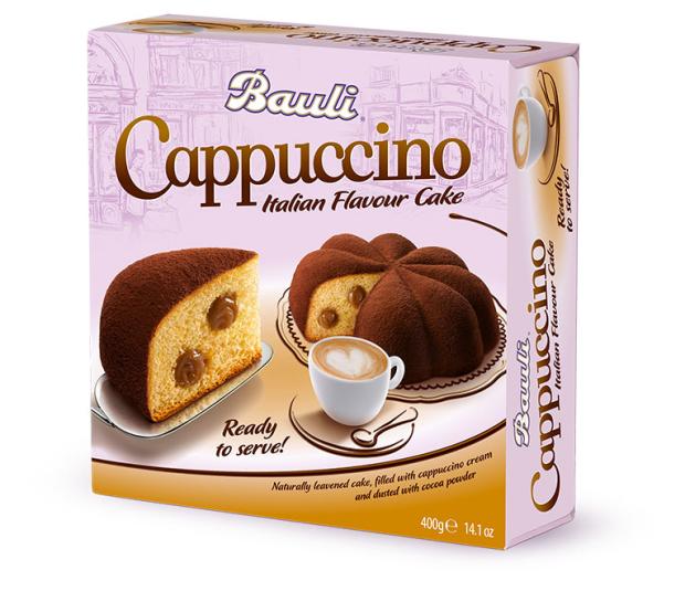 

Кекс Bauli Cappuccino с кремовой начинкой, 400 г