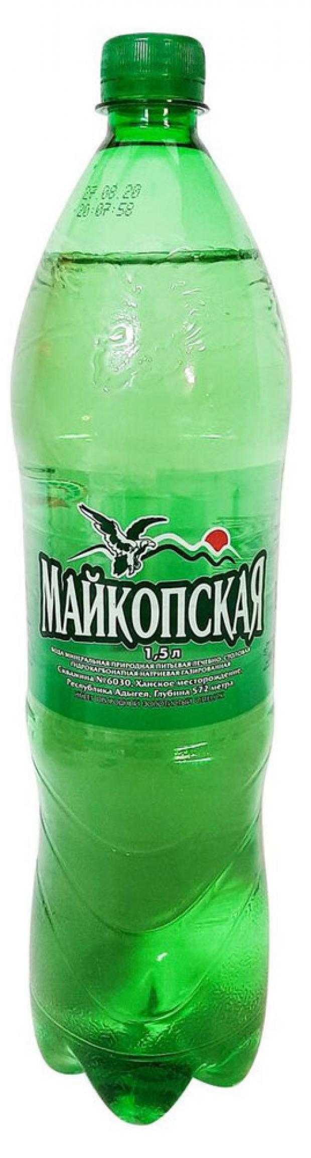 Вода минеральная Майкопская лечебно-столовая, 1,5 л