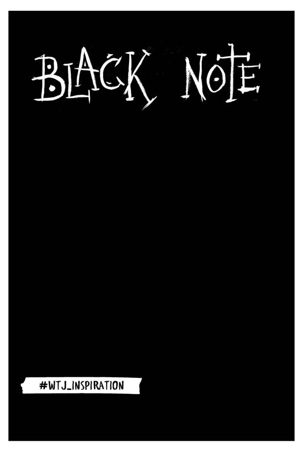 Блокнот Эксмо Black Note Креативный с черными страницами А5, 96 л