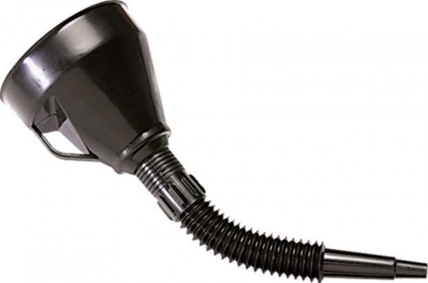 

Воронка пластиковая Sparta для ГСМ с гибким наконечником, 120 мм