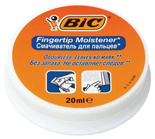 Увлажнитель для пальцев BIC Fingertip, 20 мл