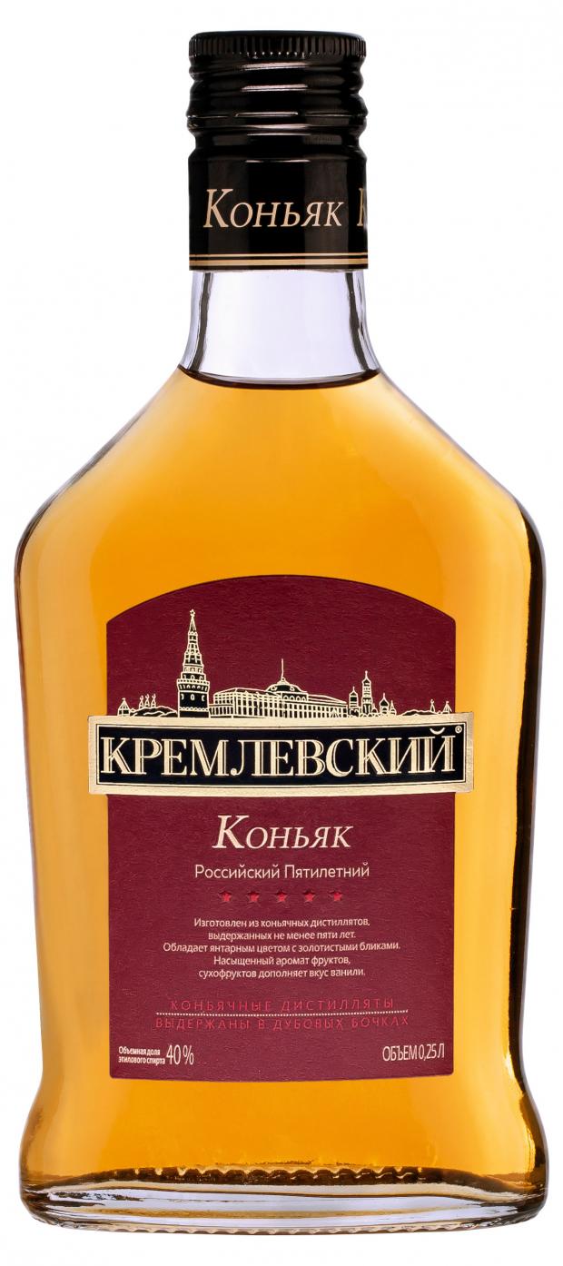 

Коньяк Кремлевский пятилетний Россия, 0,25 л