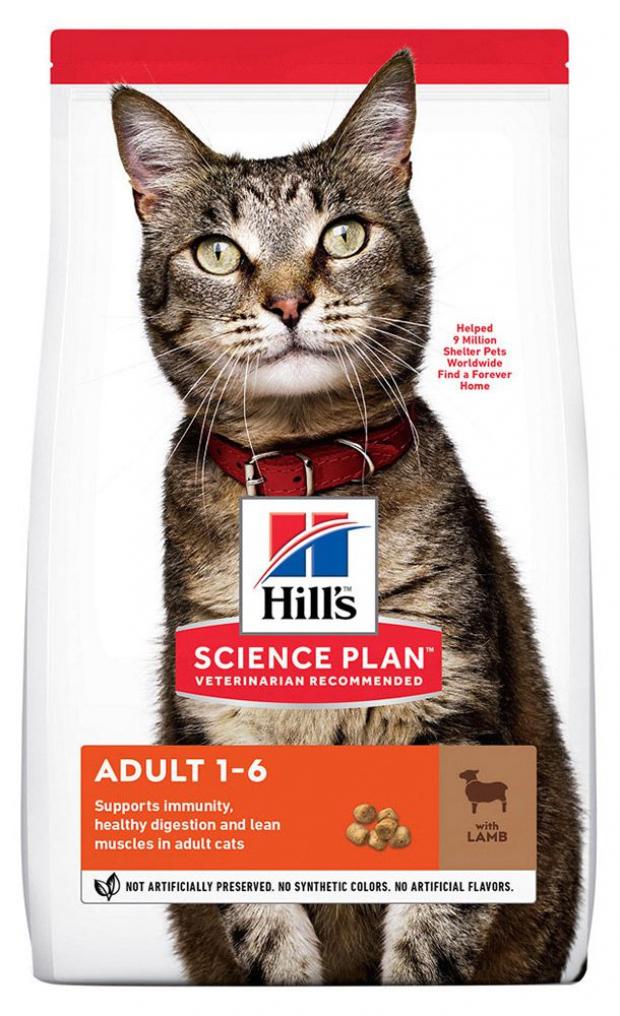 

Сухой корм для кошек Hill's Science Plan Optimal Care ягненок, 300 г