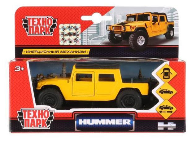 Машина инерционная Технопарк Hummer h1, 12 см