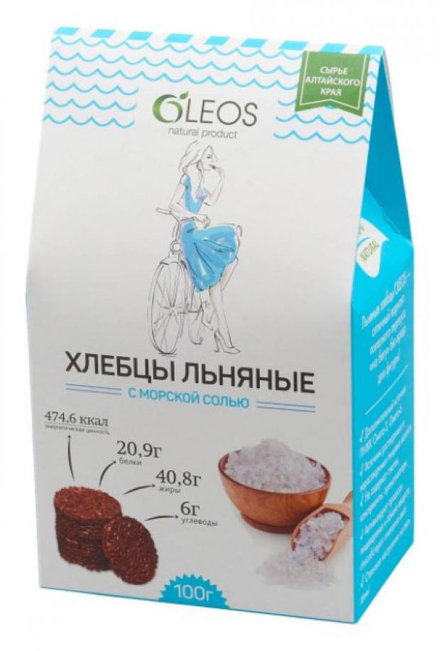 

Хлебцы OLEOS с морской солью, 100 г