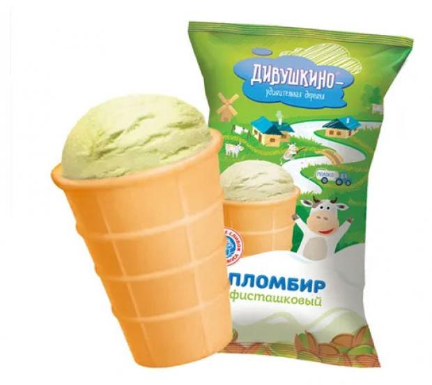 Мороженое пломбир Дивушкино фисташковый, 100 г