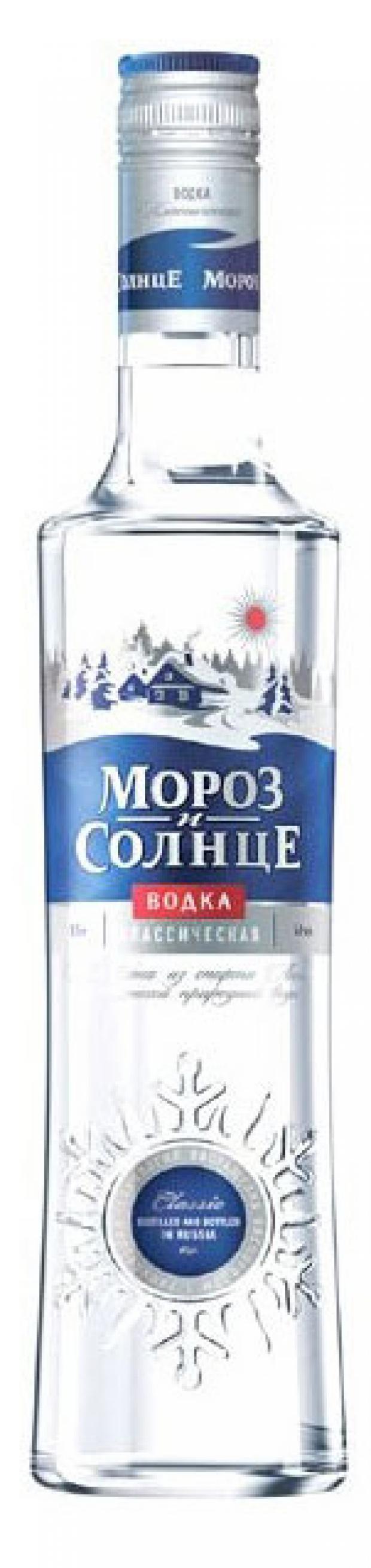 

Водка Мороз и Солнце Россия, 0,5 л