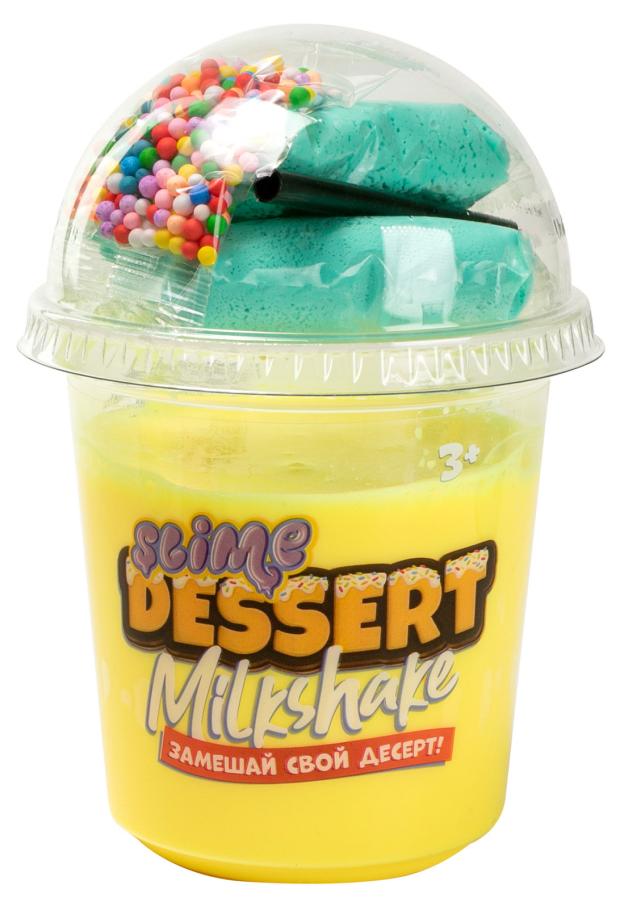 

Слайм Slime Dessert Milkshake желтый