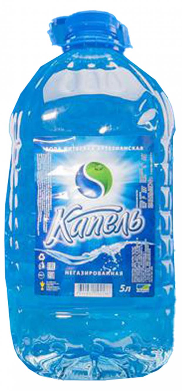 Вода питьевая Капель Артезианская негазированная, 5 л
