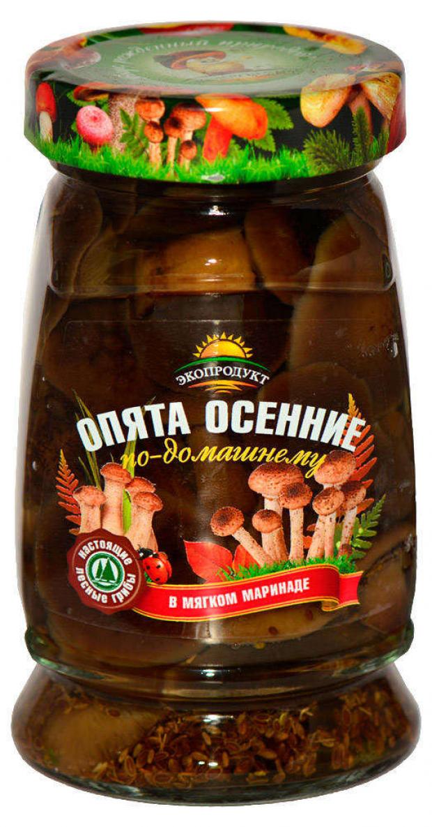 Опята маринованные ЭкоПродукт Осенние по-домашнему, 340 г