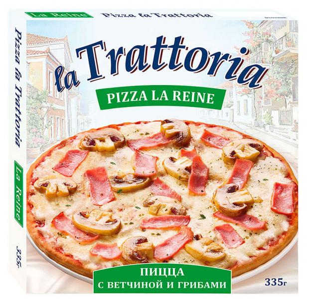 

Пицца La Trattoria с ветчиной и грибами, 335 г