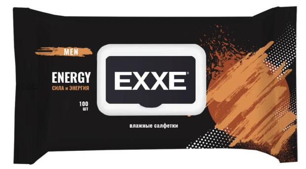 Влажные салфетки EXXE MEN, 100 шт