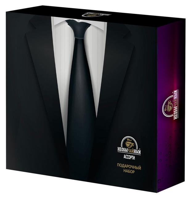 Чайный набор Необычайный Ассорти Праздничный Black Tie в пакетиках, 38 г