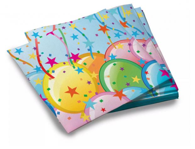 

Салфетки бумажные 3-слойные Nd play Шары, 20 шт