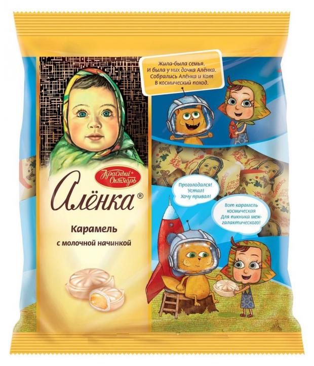 

Карамель «Алёнка» с молочной начинкой, 250 г