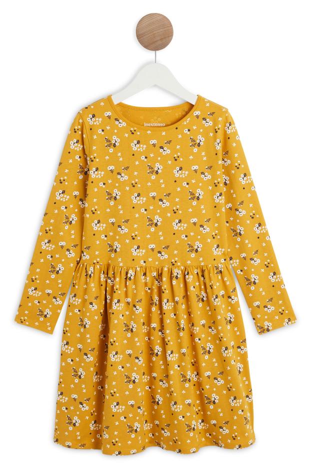 

Платье для девочки InExtenso желтое