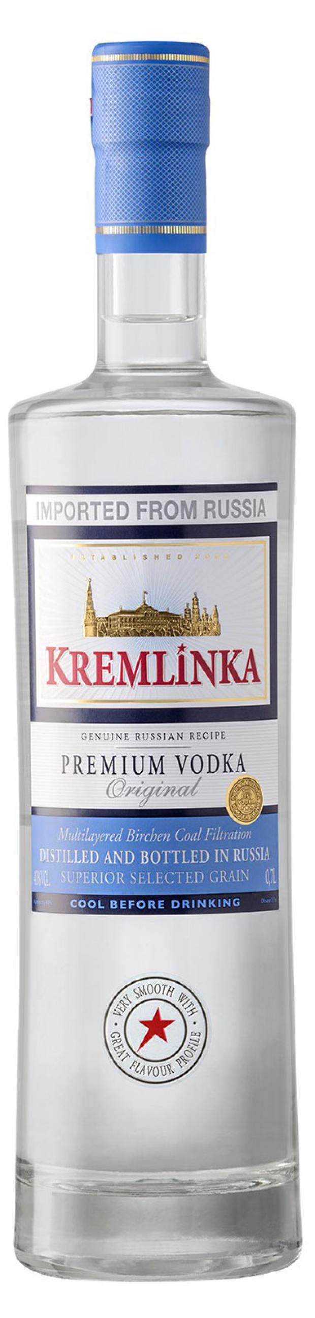 Водка Кремлинка Россия, 0,7 л