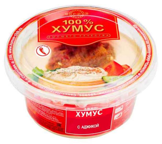 

Хумус «Хумус 100 %» с аджикой, 200 г
