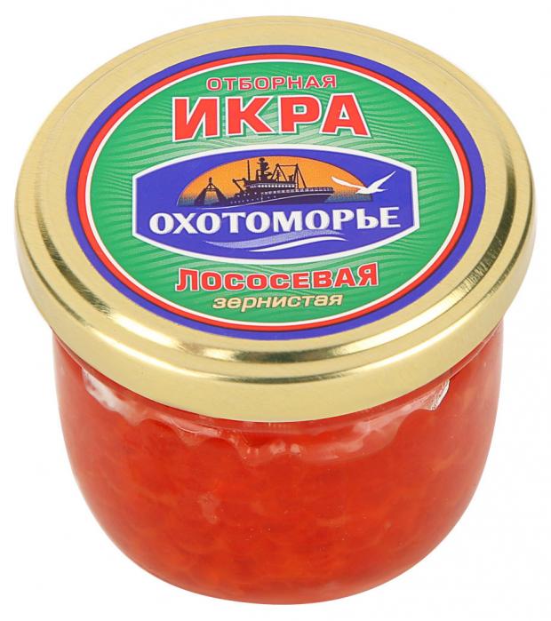 

Икра лососевая «Охотоморье» Отборная горбуша, 90 г